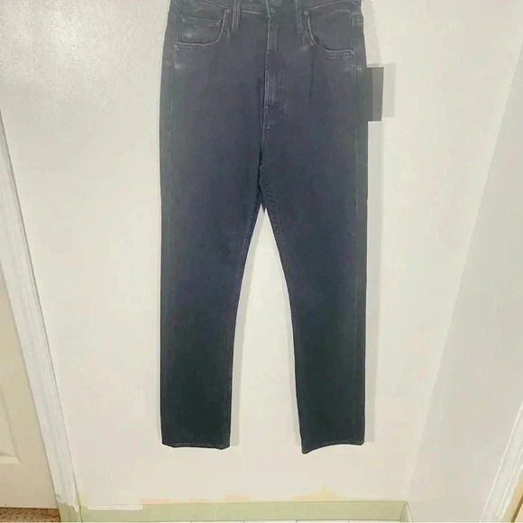 MOTHER Superior Denim High Waisted Rider Skimp Who's Sorry Now Wash - Picture 5 of 8